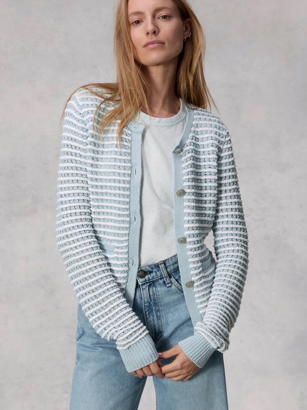 Rag & Bone Marlee Cotton Cardigan